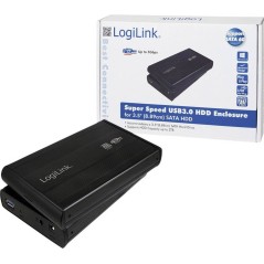 LogiLink External Storage Enclosure USB 3.0 SATA 3Gbs 3.5" - Fast, Reliable, and Versatile Data Solution (Model: 4052792005813)